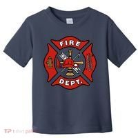 9/11 Fire Department Pocket Logo FDNY 20TH Anniversary Back & Front Toddler T-Shirt thumb 0