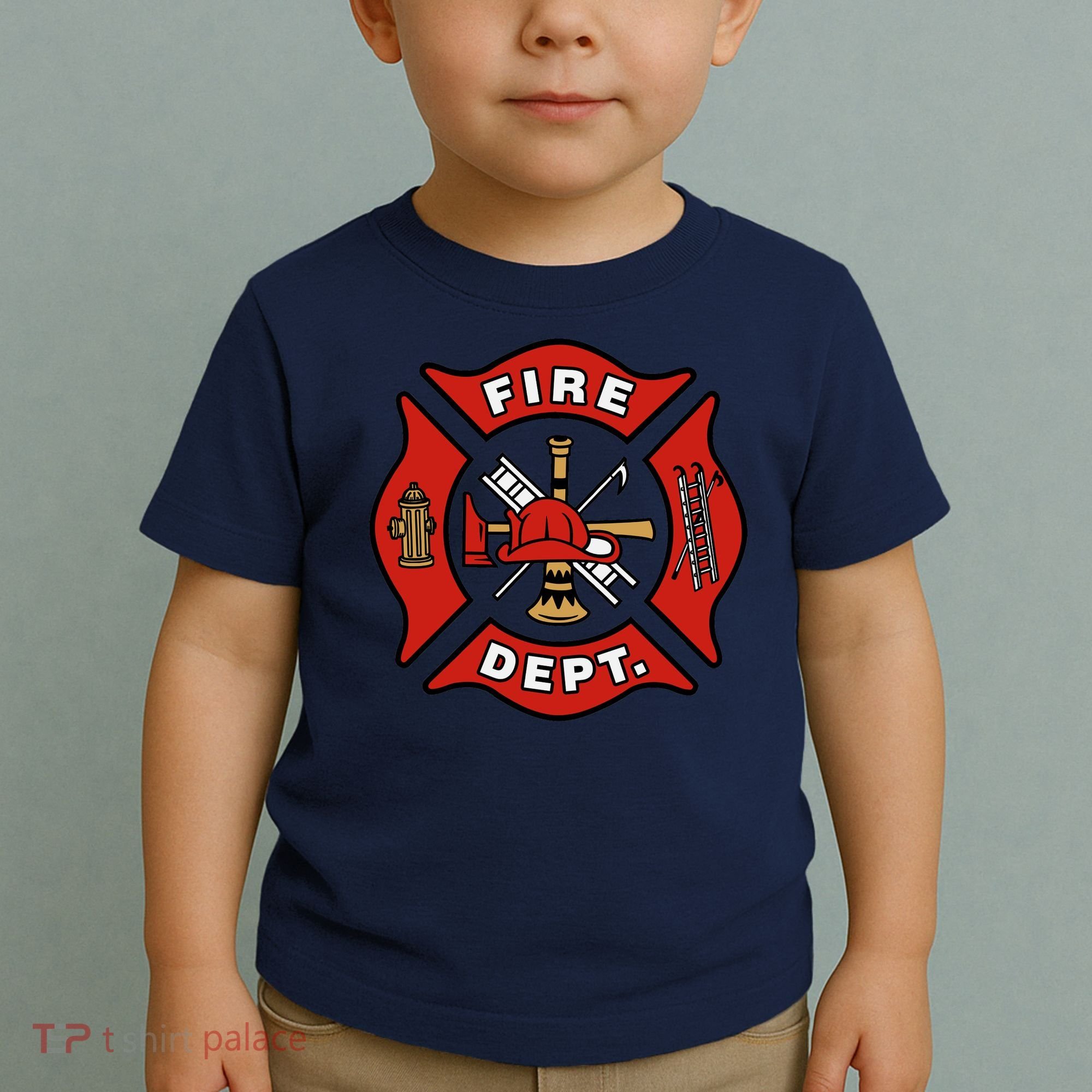 9/11 Fire Department Pocket Logo FDNY 20TH Anniversary Back & Front Toddler T-Shirt