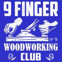9 Finger Woodworking Club Woodworker Carpenter Gift Kids Sweatshirt thumb 2