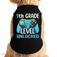 9Th Grade Level Unlocked Back To School Gamer Doggie Tank thumb 0