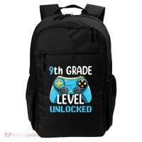9Th Grade Level Unlocked Back To School Gamer Backpack thumb 0