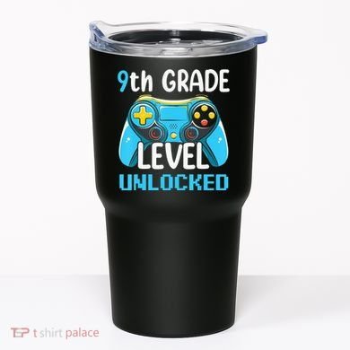 9Th Grade Level Unlocked Back To School Gamer Tumbler