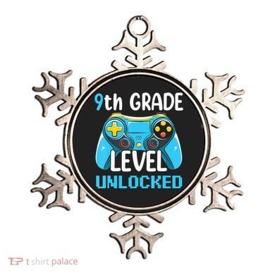 9Th Grade Level Unlocked Back To School Gamer Ornament