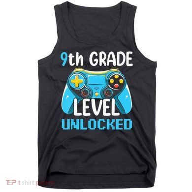 9Th Grade Level Unlocked Back To School Gamer Tank Top