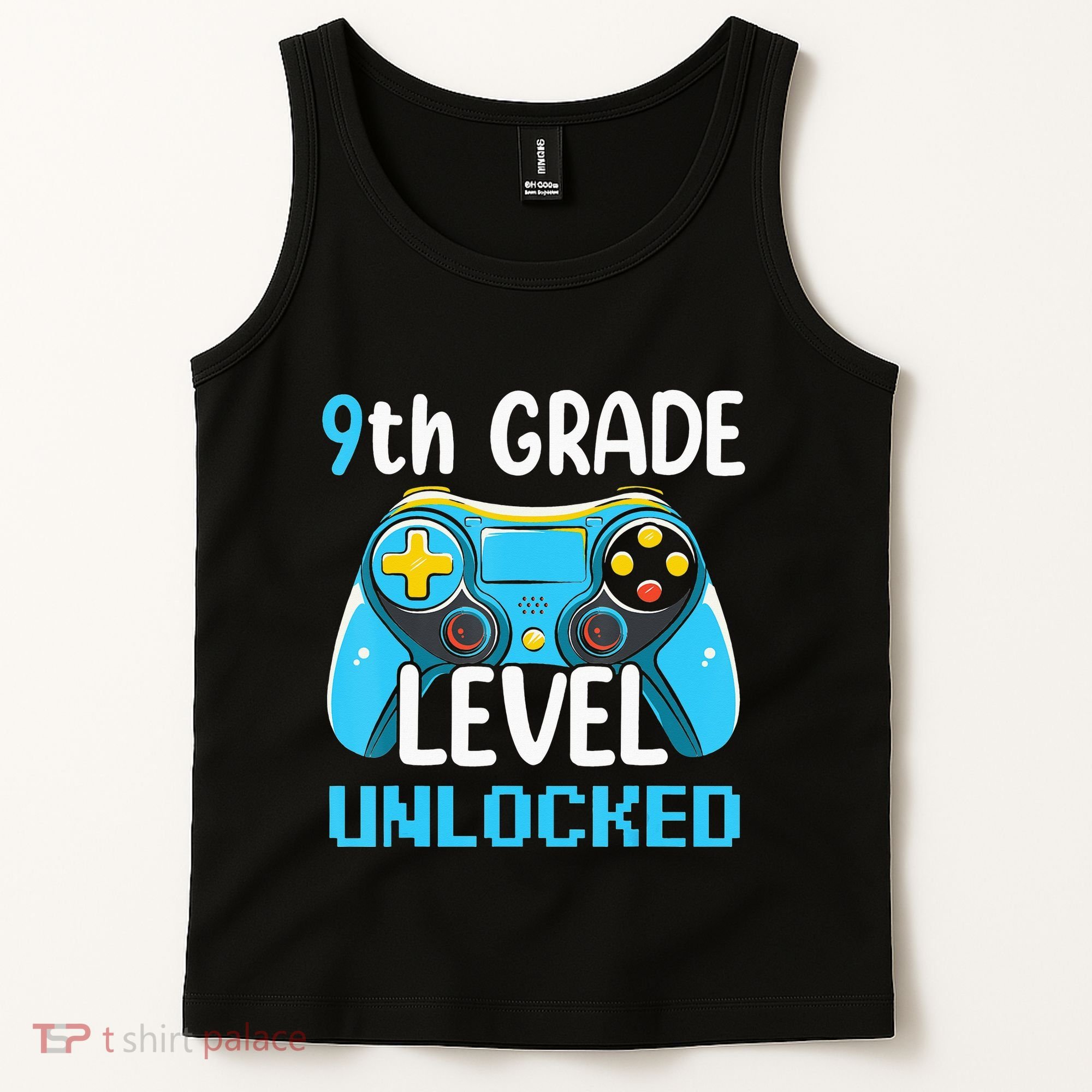 9Th Grade Level Unlocked Back To School Gamer Tank Top