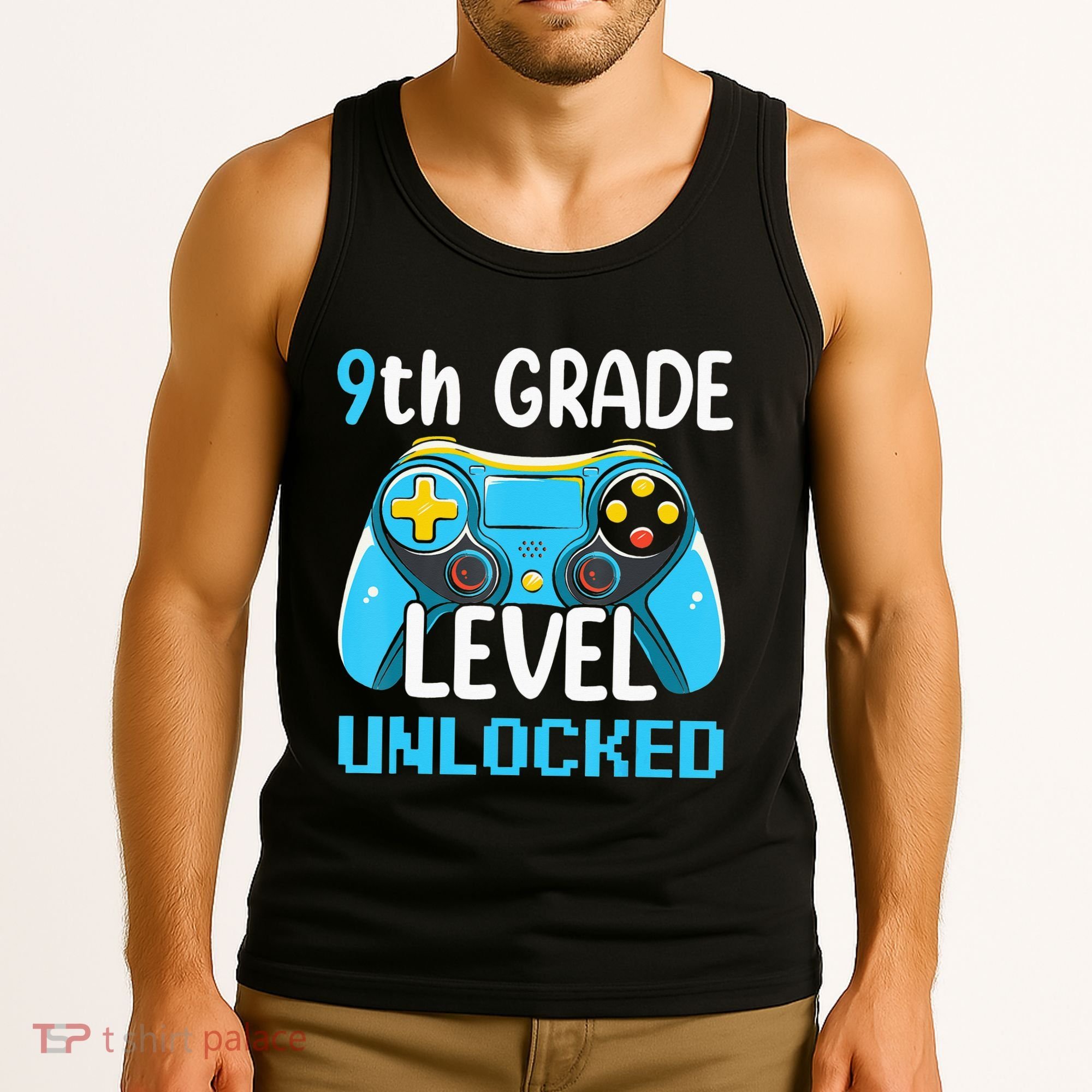 9Th Grade Level Unlocked Back To School Gamer Tank Top
