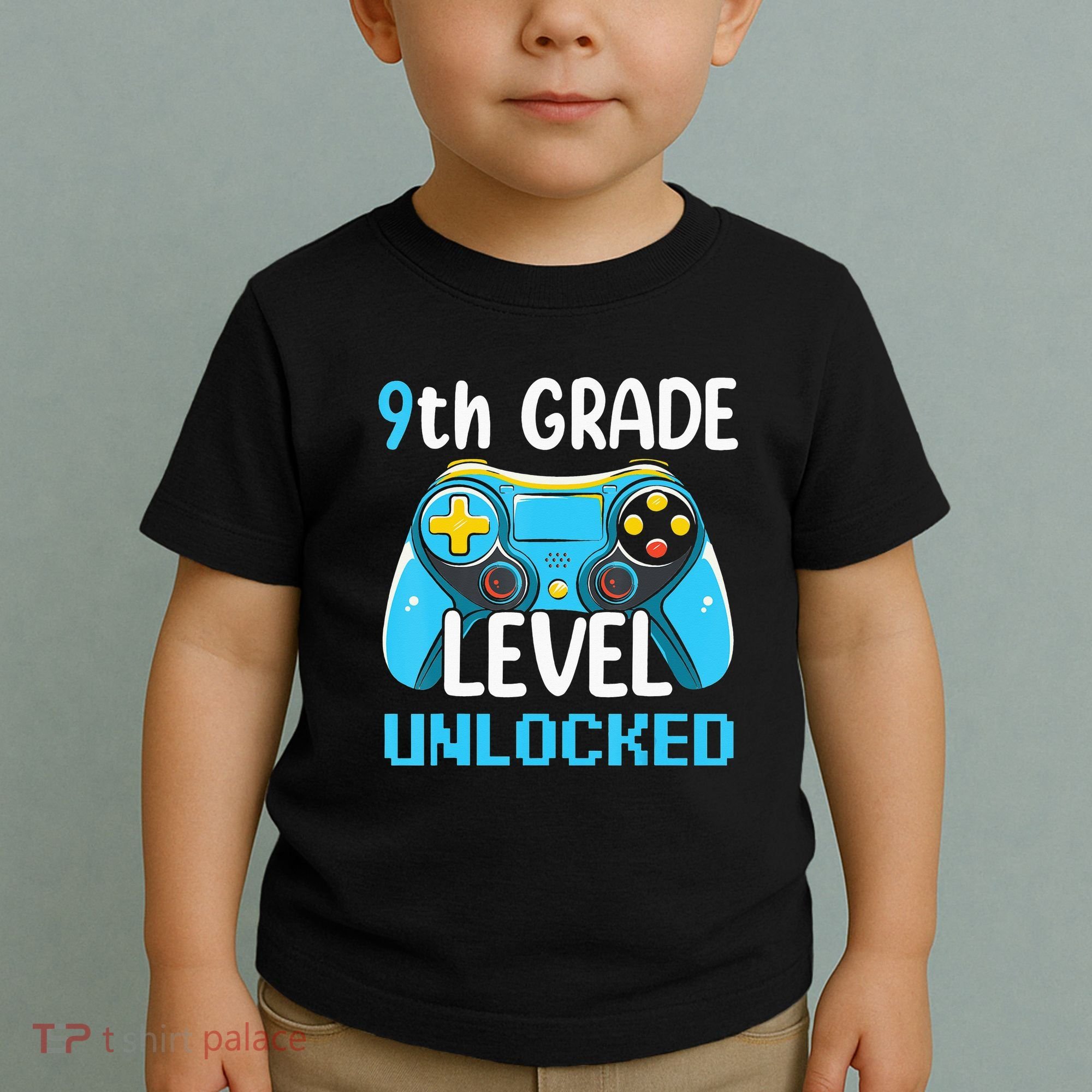 9Th Grade Level Unlocked Back To School Gamer Toddler T-Shirt