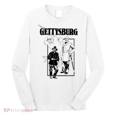 90s Gettysburg Pennsylvania Civil War General Grant Long Sleeve Shirt