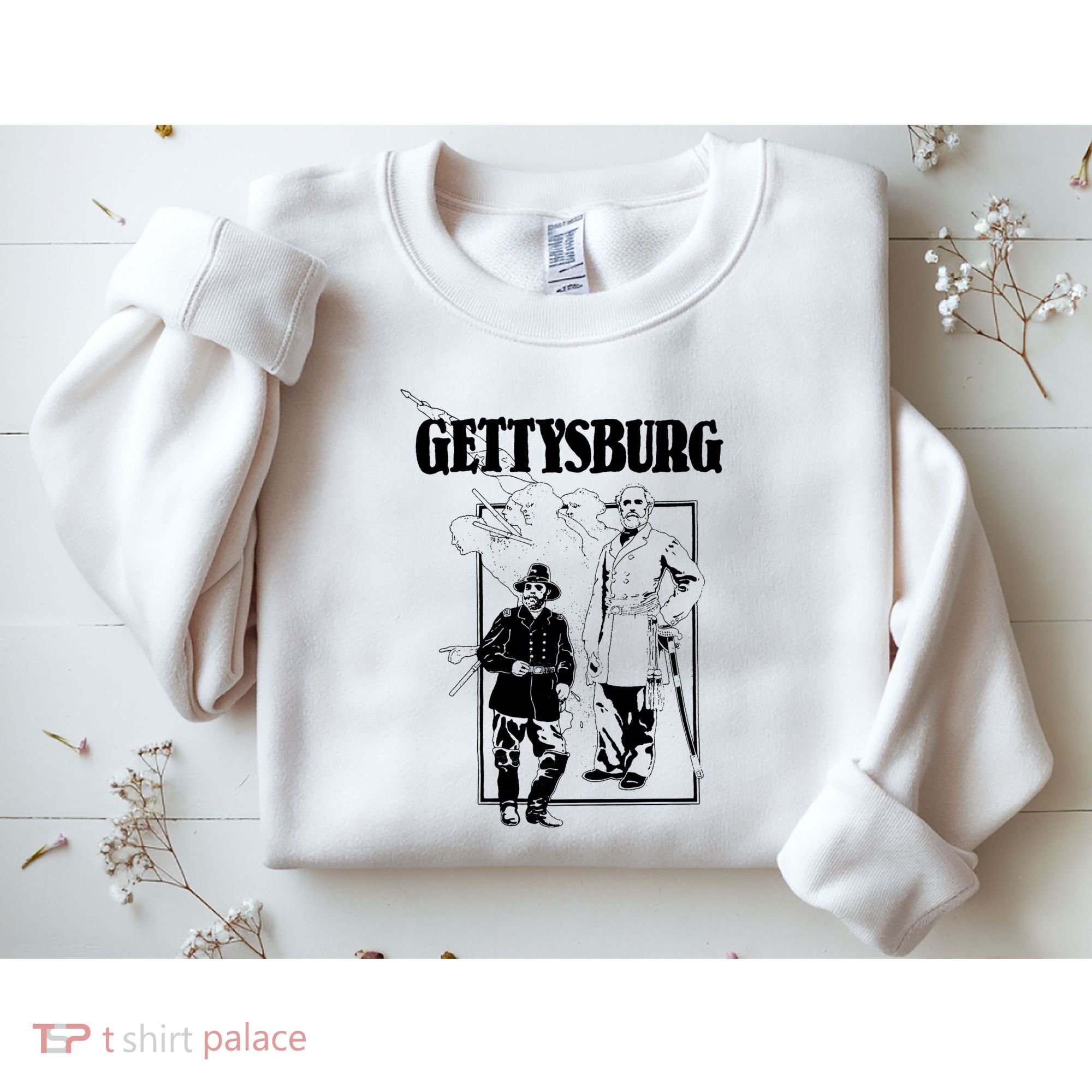 90s Gettysburg Pennsylvania Civil War General Grant Sweatshirt