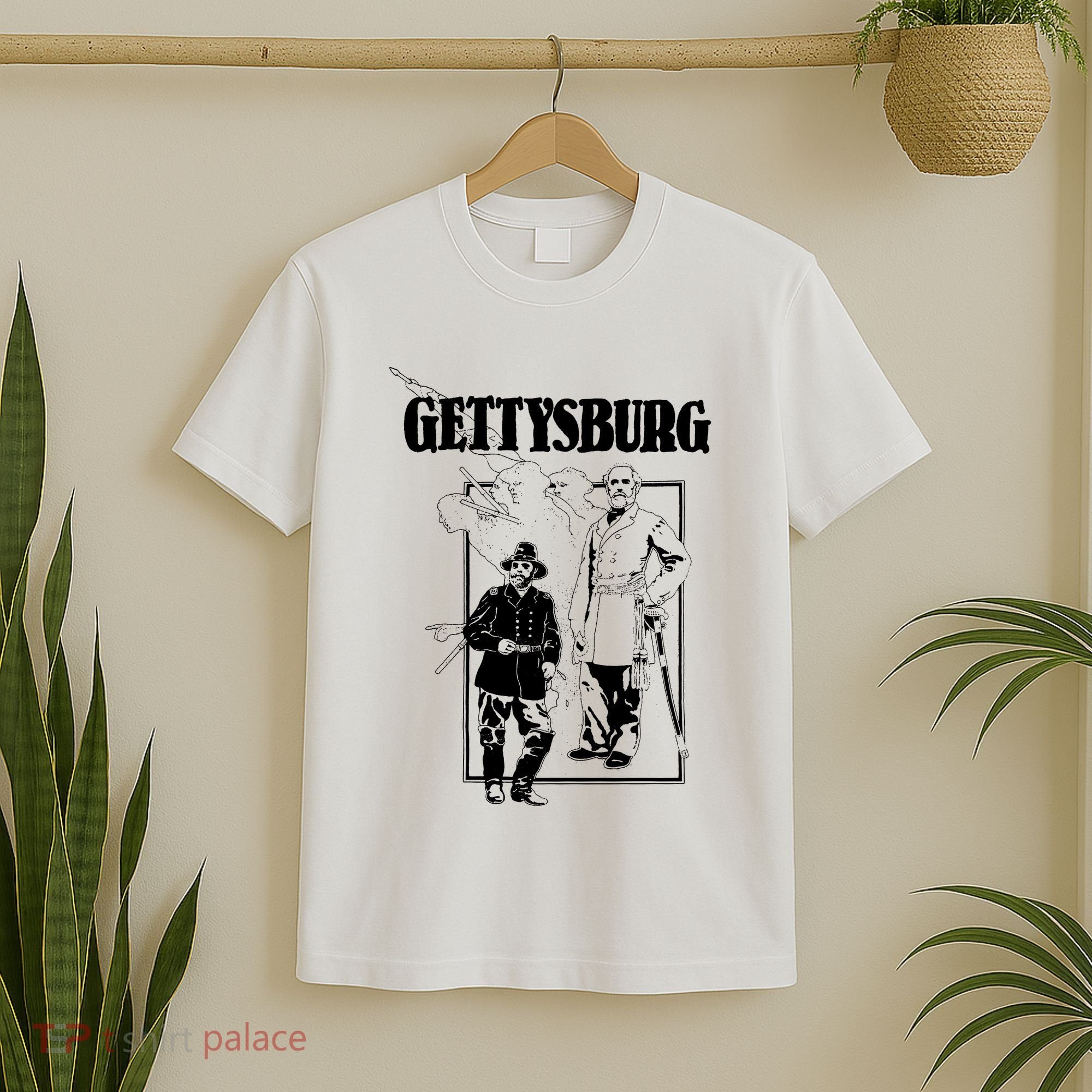 90s Gettysburg Pennsylvania Civil War General Grant T-Shirt