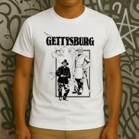 90s Gettysburg Pennsylvania Civil War General Grant T-Shirt thumb 3