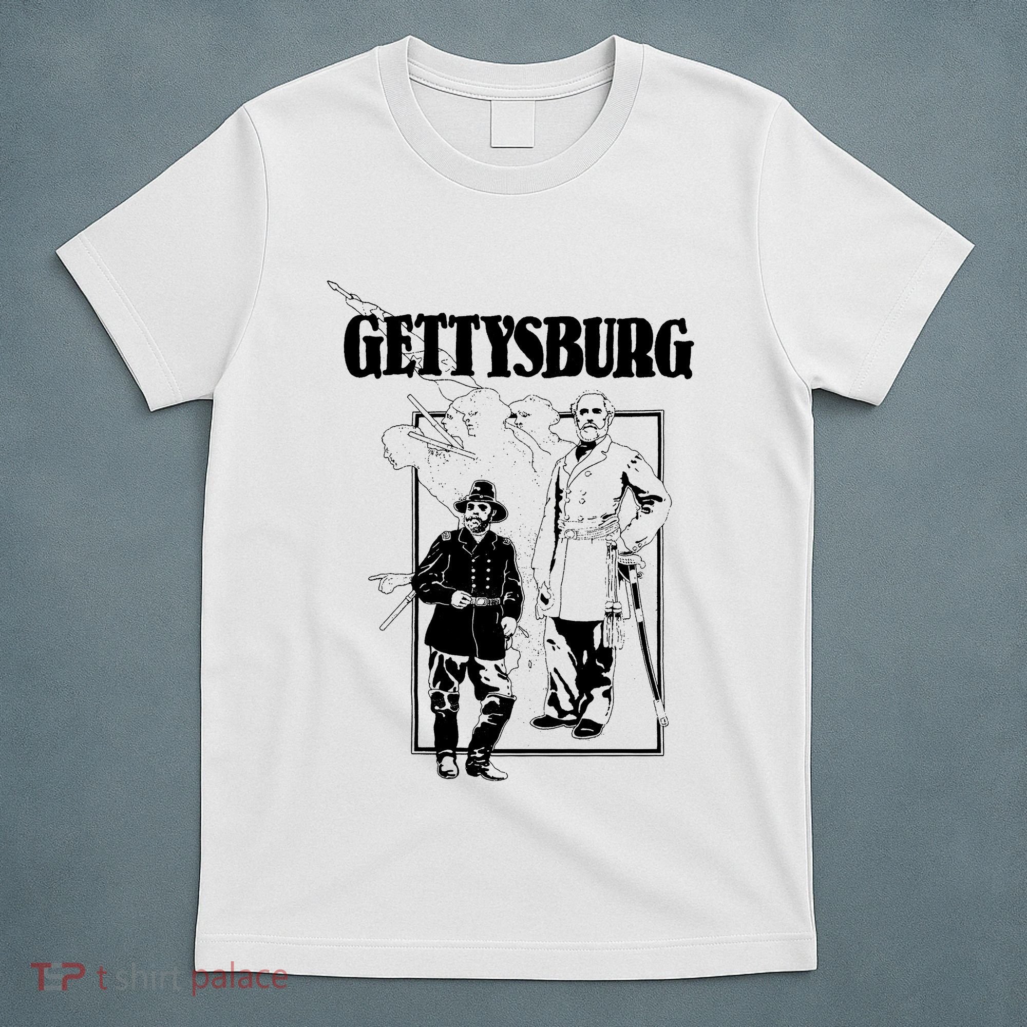 90s Gettysburg Pennsylvania Civil War General Grant T-Shirt