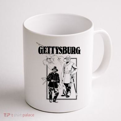 90s Gettysburg Pennsylvania Civil War General Grant Coffee Mug back