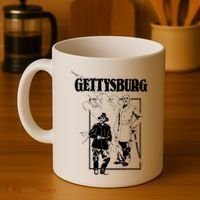 90s Gettysburg Pennsylvania Civil War General Grant Coffee Mug thumb 4