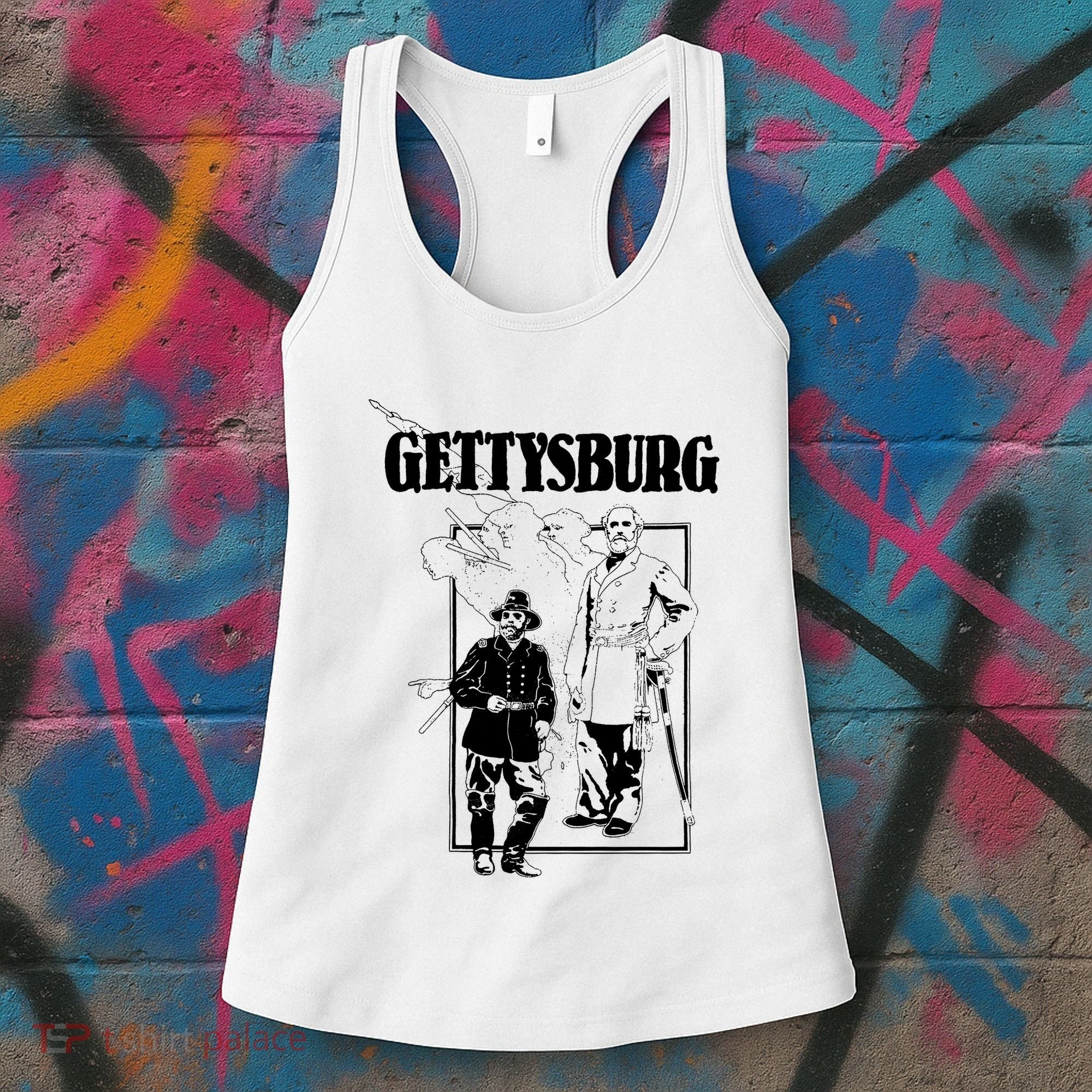 90s Gettysburg Pennsylvania Civil War General Grant Women's Tank Top