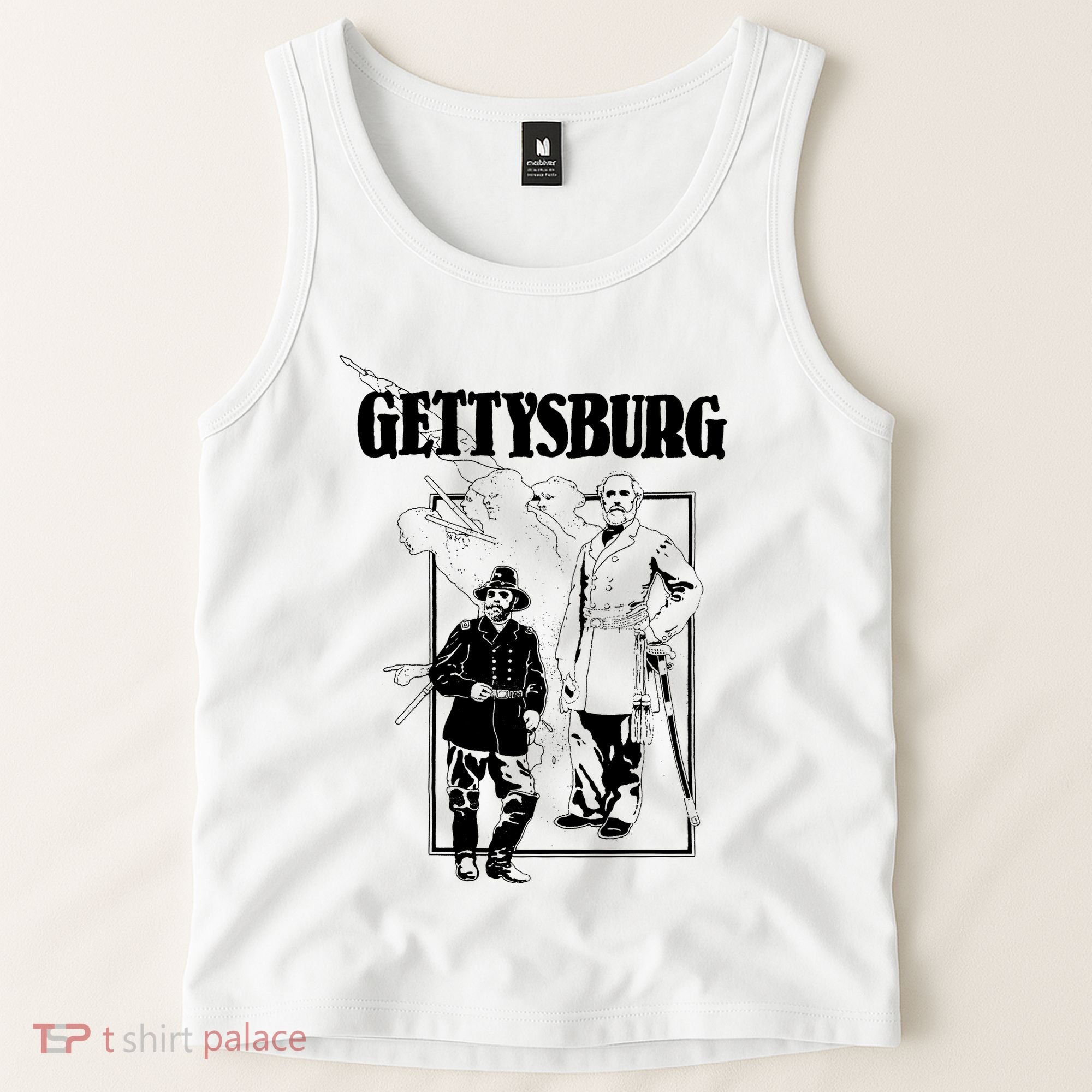 90s Gettysburg Pennsylvania Civil War General Grant Tank Top
