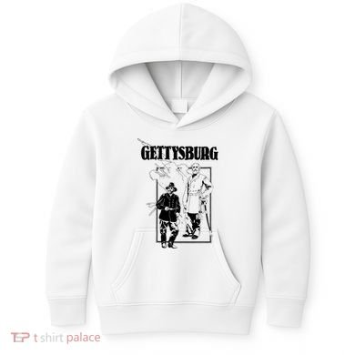 90s Gettysburg Pennsylvania Civil War General Grant Kids Hoodie