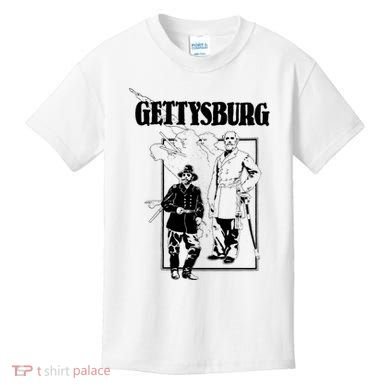 90s Gettysburg Pennsylvania Civil War General Grant Kids T-Shirt
