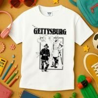 90s Gettysburg Pennsylvania Civil War General Grant Kids T-Shirt thumb 3