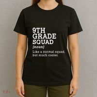 9th Grade Squad Back To School Gift Teacher Ninth Grade Team Gift T-Shirt thumb 4