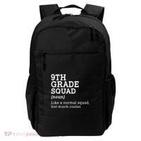 9th Grade Squad Back To School Gift Teacher Ninth Grade Team Gift Backpack thumb 0