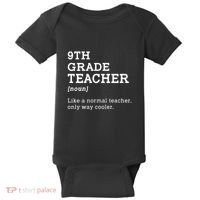 9th Grade Teacher Back To School Idea For Ninth Grade Teacher Gift Baby Bodysuit thumb 0