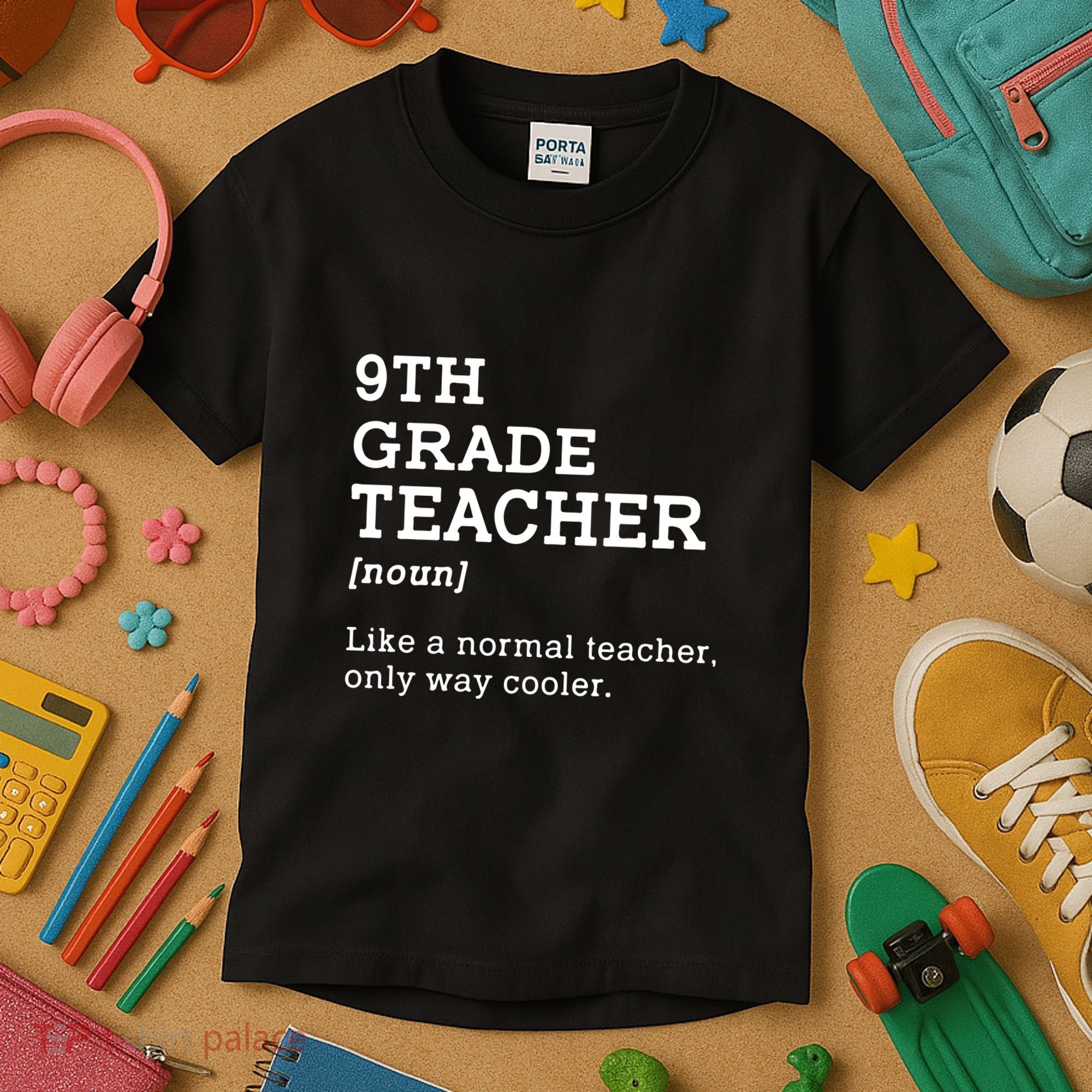 9th Grade Teacher Back To School Idea For Ninth Grade Teacher Gift Kids T-Shirt