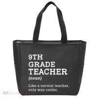 9th Grade Teacher Back To School Idea For Ninth Grade Teacher Gift Tote Bag thumb 0