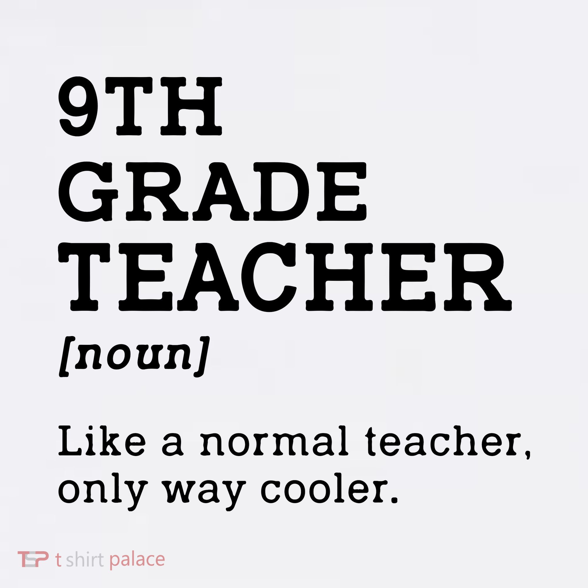 9th Grade Teacher Back To School Idea For Ninth Grade Teacher Gift Comfort Colors Garment-Dyed Hooded Sweatshirt