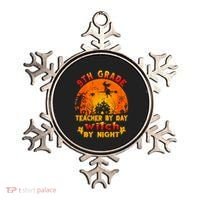 9Th Grade Teacher By Day Witch By Night Costume Halloween Gift Ornament thumb 0