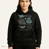 90S Great White Shark Hoodie thumb 5