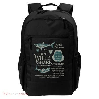 90S Great White Shark Backpack