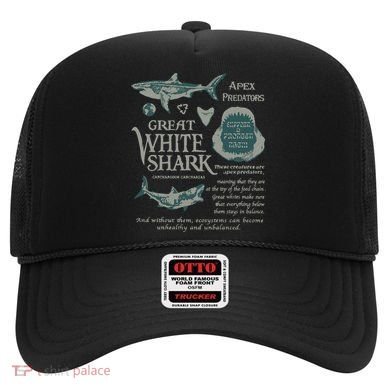 90S Great White Shark Hat