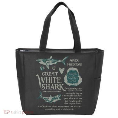 90S Great White Shark Tote Bag
