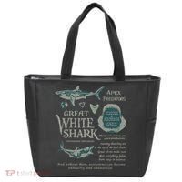 90S Great White Shark Tote Bag thumb 0