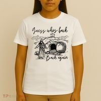 90s Guess WhoS Back Again Vintage Funny Jesus T-Shirt thumb 4