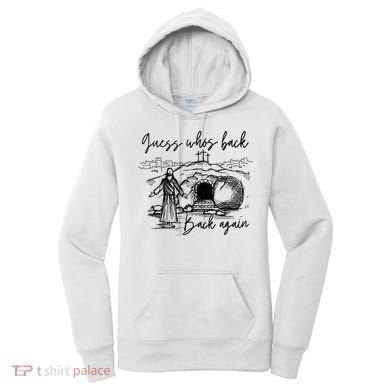 90s Guess WhoS Back Again Vintage Funny Jesus Women's Hoodie
