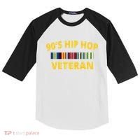 90s Hip Hop Veteran Kids Colorblock Raglan Jersey thumb 0