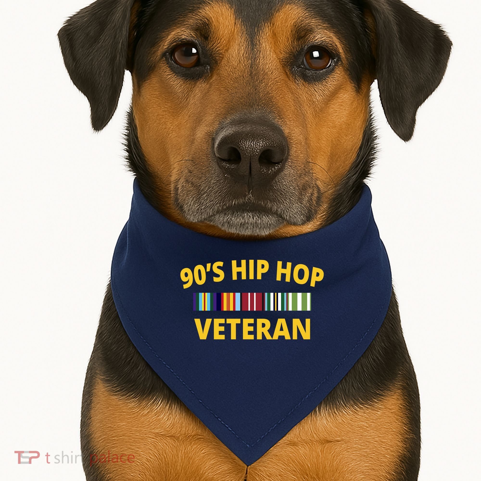 90s Hip Hop Veteran USA-Made Doggie Bandana