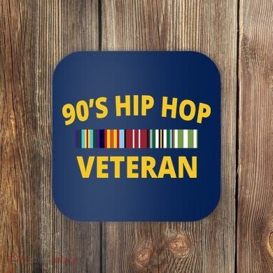 90s Hip Hop Veteran Coaster