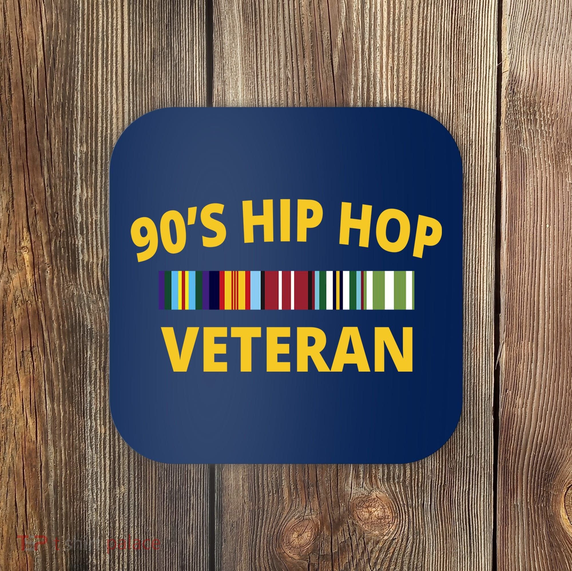 90s Hip Hop Veteran Coaster