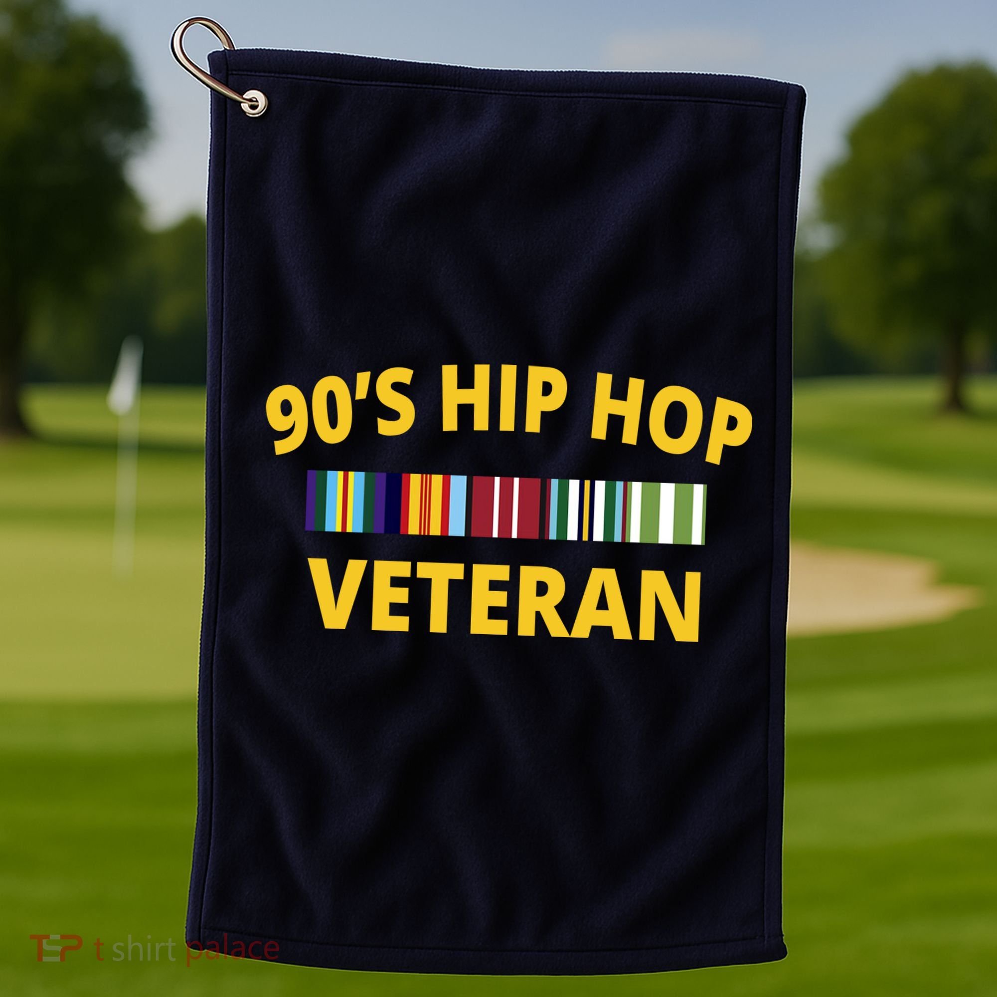 90s Hip Hop Veteran Golf Towel