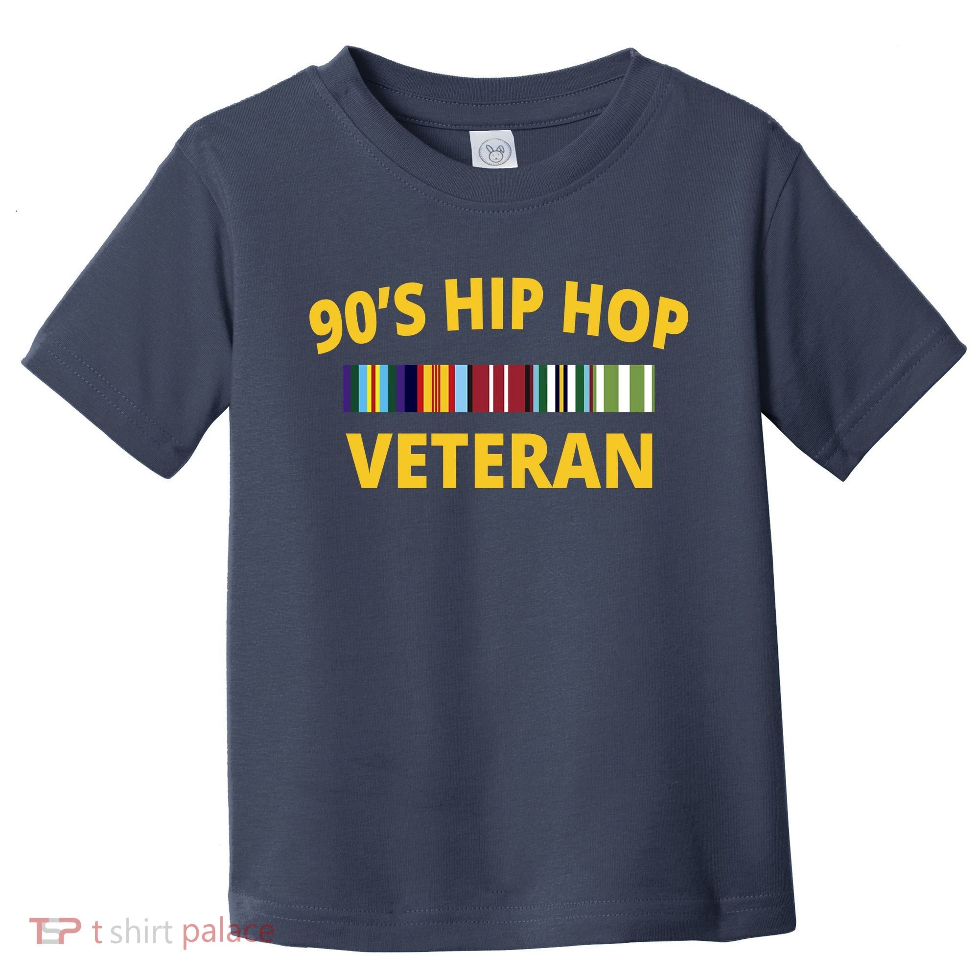 90s Hip Hop Veteran Toddler T-Shirt