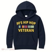 90s Hip Hop Veteran Kids Hoodie thumb 0