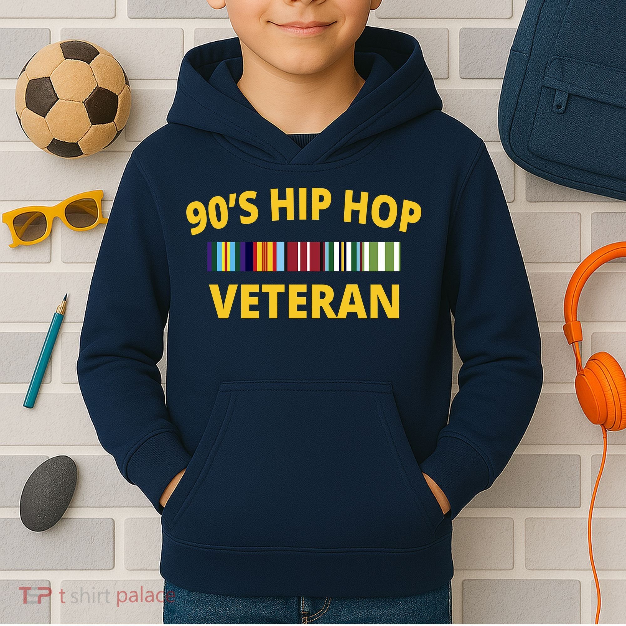90s Hip Hop Veteran Kids Hoodie
