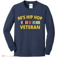 90s Hip Hop Veteran Kids Long Sleeve Shirt thumb 0