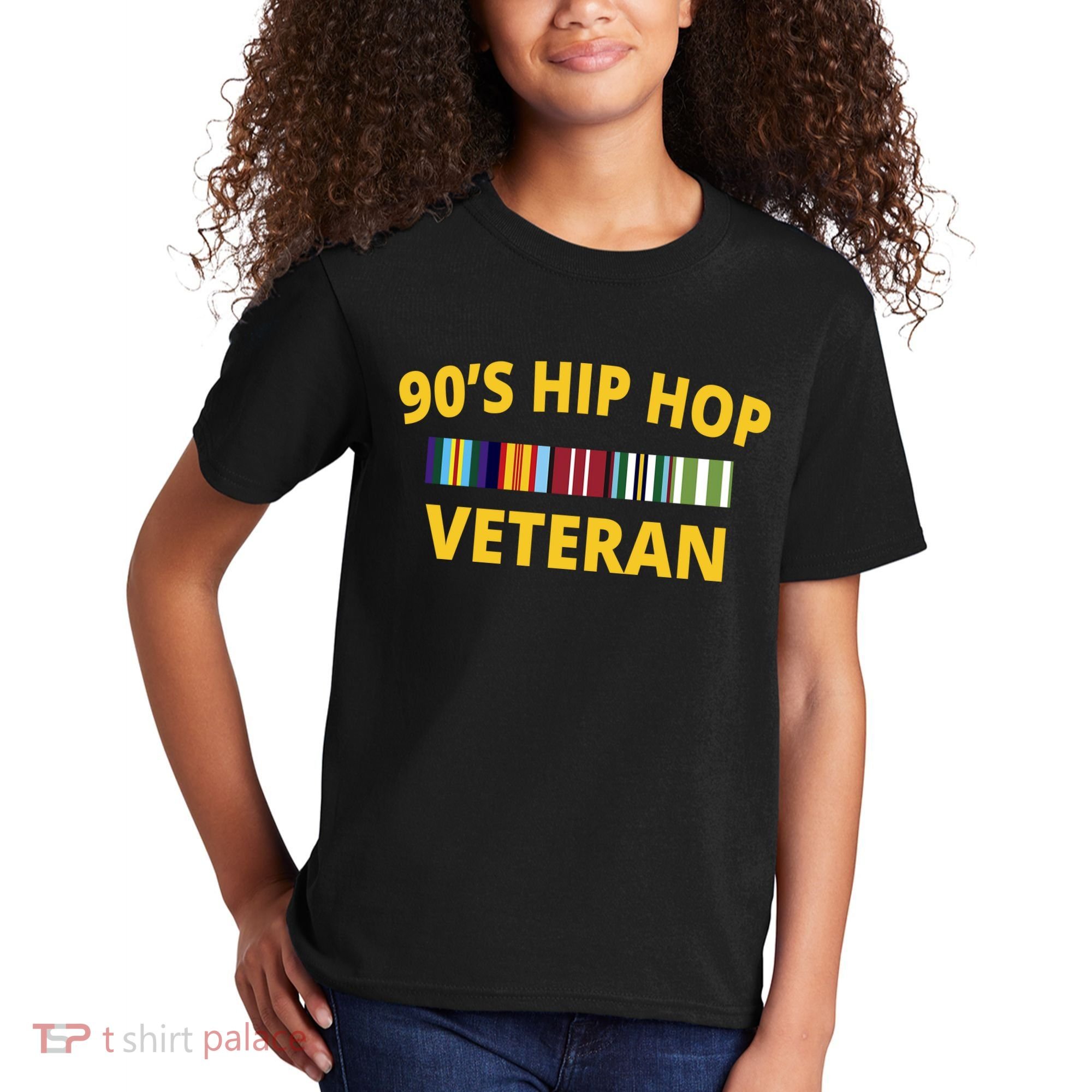 90s Hip Hop Veteran Kids T-Shirt
