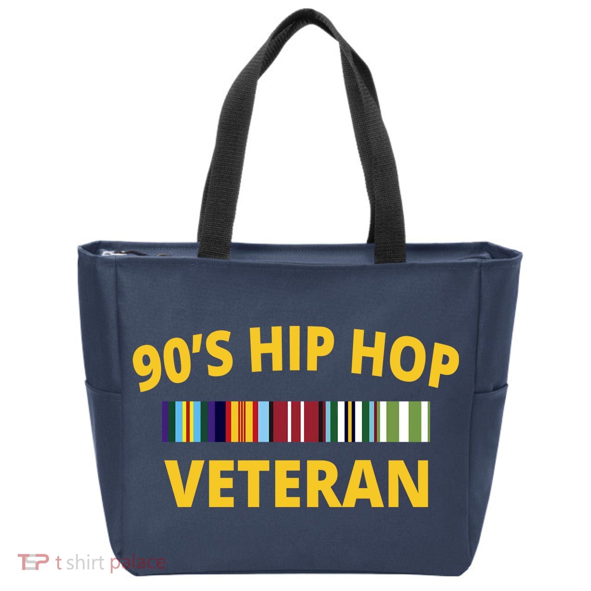 90s Hip Hop Veteran Tote Bag