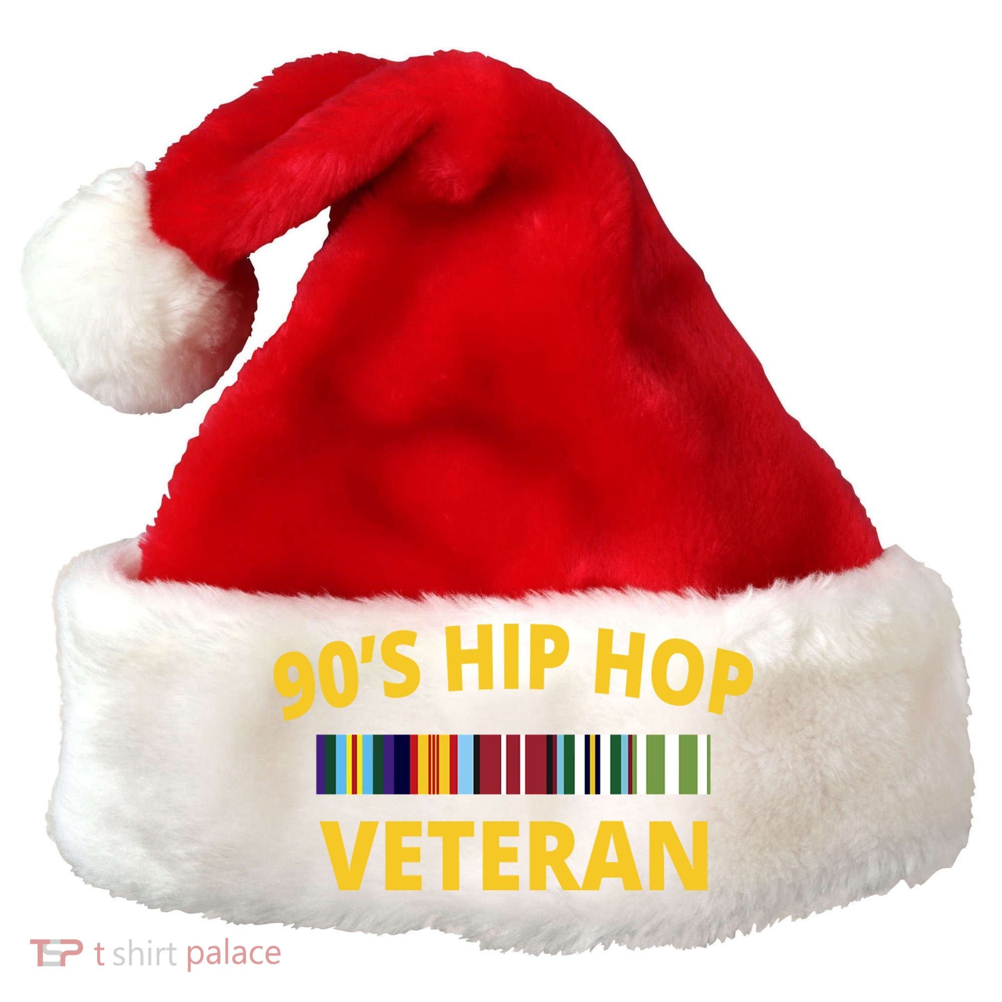 90s Hip Hop Veteran Santa Hat