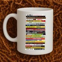 90s Hip Hop Cd Stack Coffee Mug thumb 2